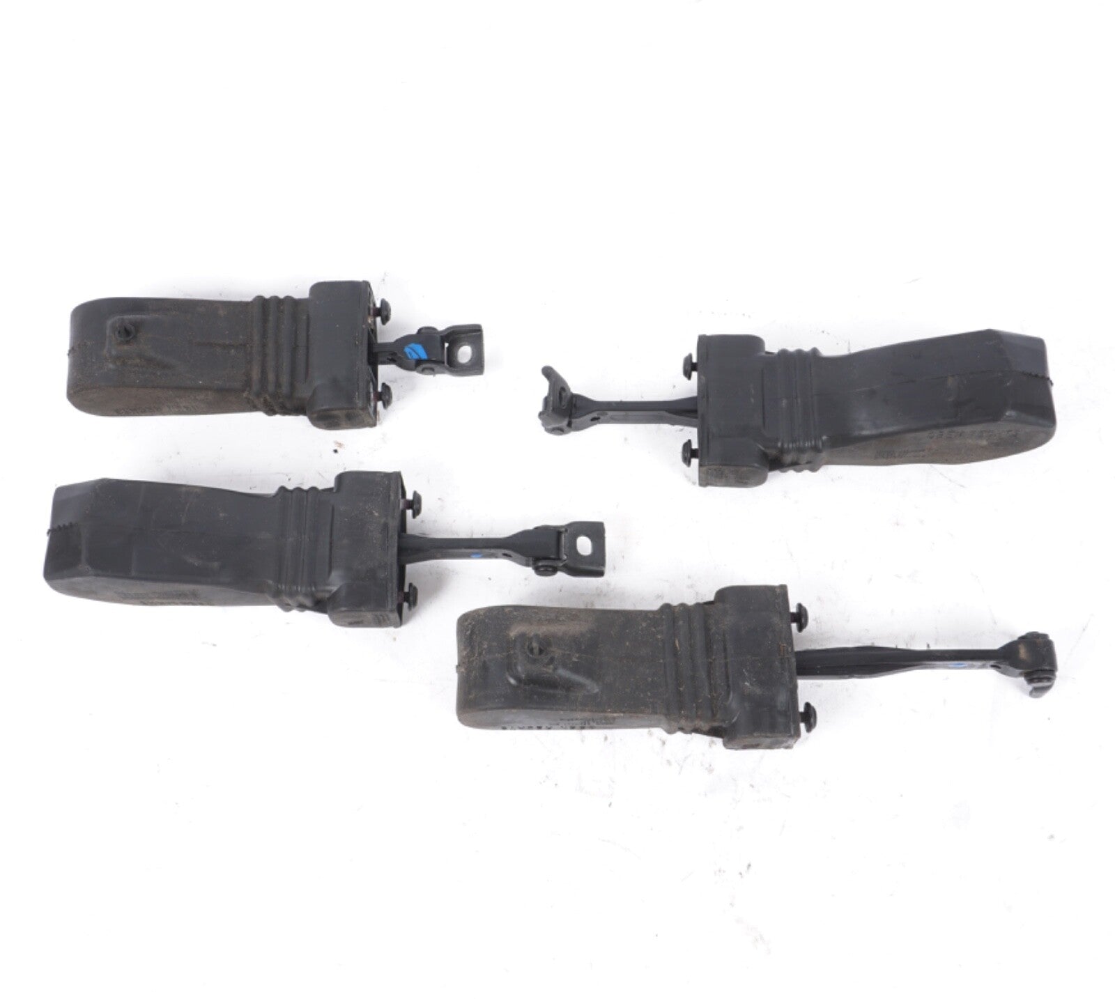 2011-2018 AUDI A8 FRO REAR LEFT RIGHT SIDE DOOR CHECK STRAP STOPPER OEM SET OF 4