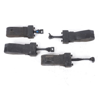 2011-2018 AUDI A8 FRO REAR LEFT RIGHT SIDE DOOR CHECK STRAP STOPPER OEM SET OF 4