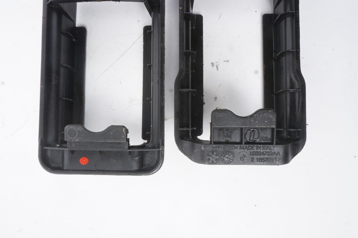 2014-2024 Maserati Ghibli Front Left Driver Seat Track Cover Trim Set Of 4 OEM