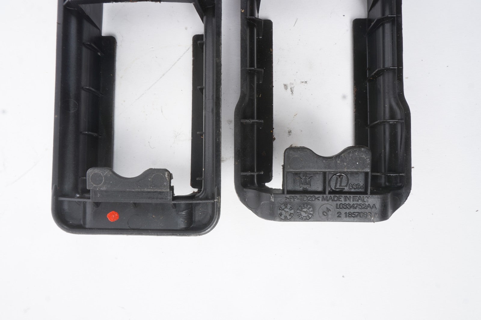 2014-2024 Maserati Ghibli Front Left Driver Seat Track Cover Trim Set Of 4 OEM