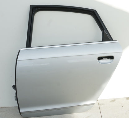 2005 - 2011 AUDI A6 LEFT REAR DOOR SHELL SILVER