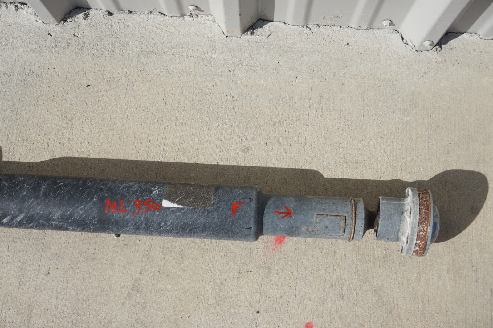 06-11 MERCEDES ML-CLASSML350 Diesel Rear Drive Shaft 164 Type