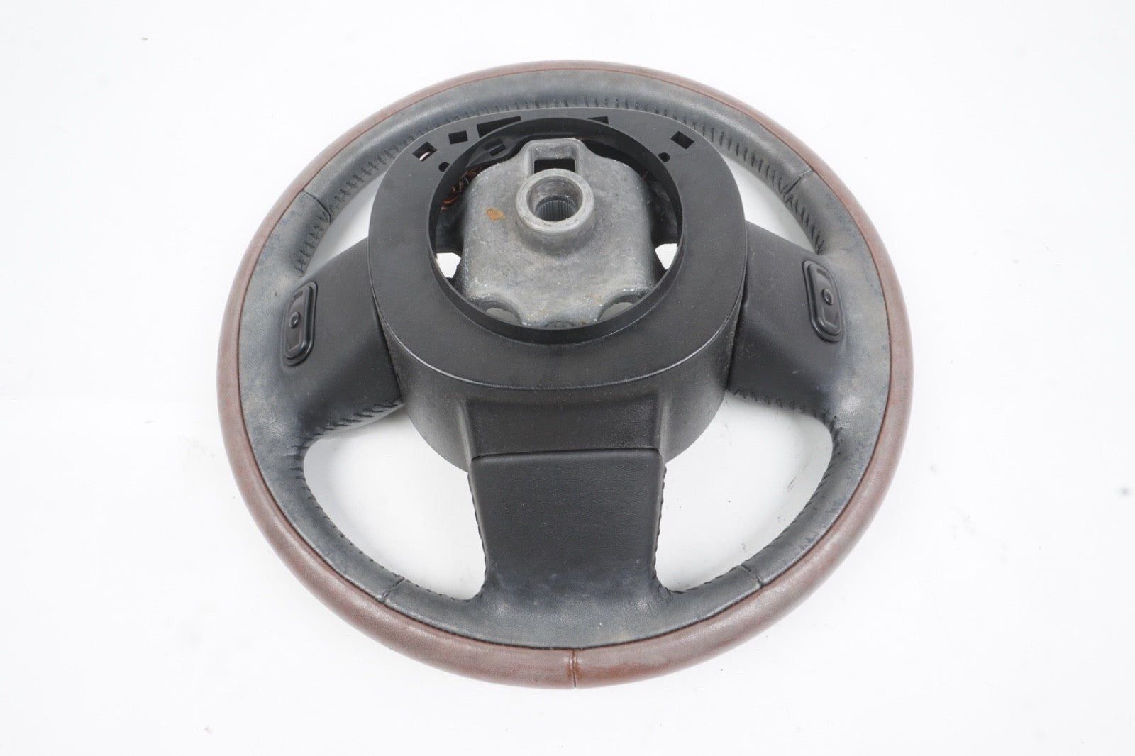 2014 - 2017 Fiat 500L Front Left Driver Side Steering Wheel Black OEM