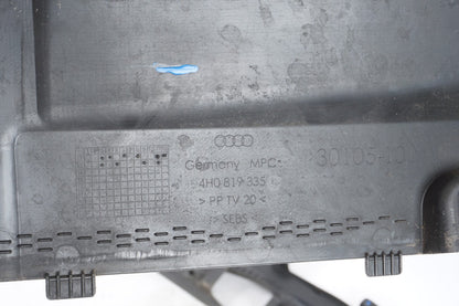 12-17 AUDI A8L A8 FRONT COWL PANEL RAIN TRAY COVER PANEL LEFT & RIGHT OEM