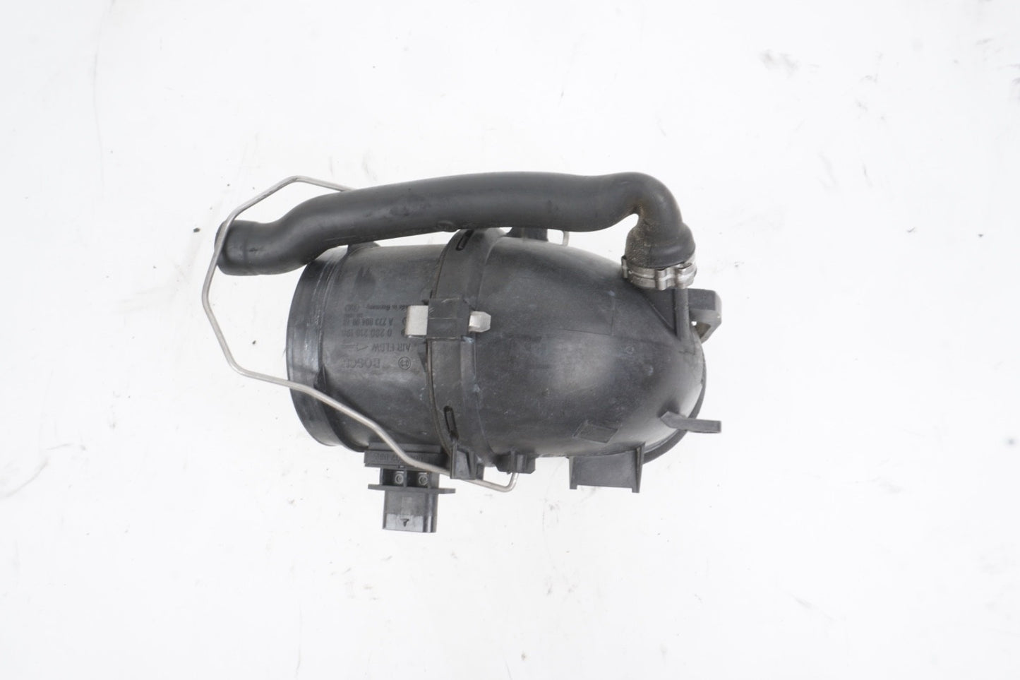 06-15 Mercedes W212 E350 ML350 Bosch MAF Mass Air Flow Sensor Meter Tube OEM