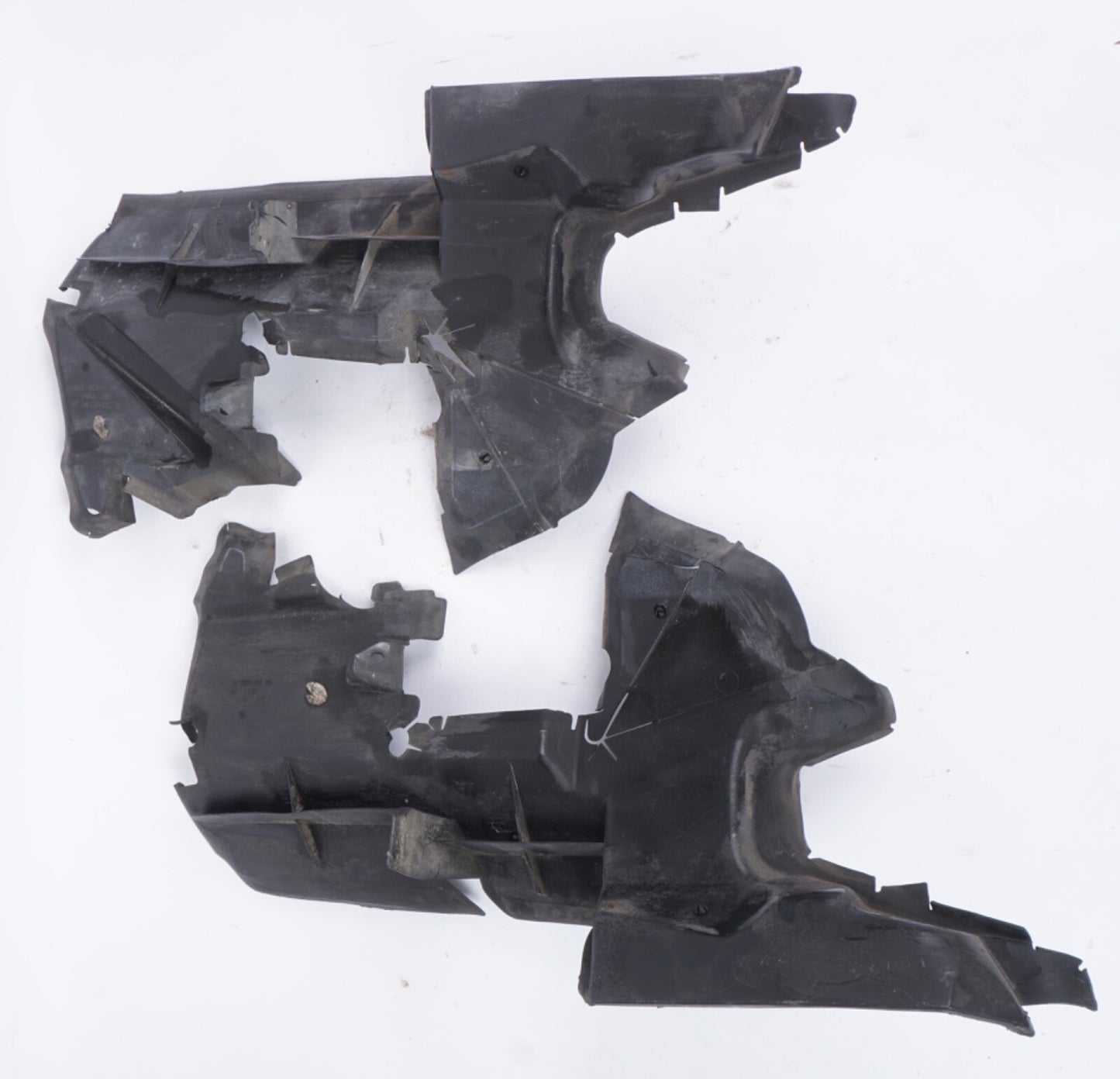 03-06 Mercedes R230 SL500 Front Left and Right Radiator Air Guide Duct Baffle