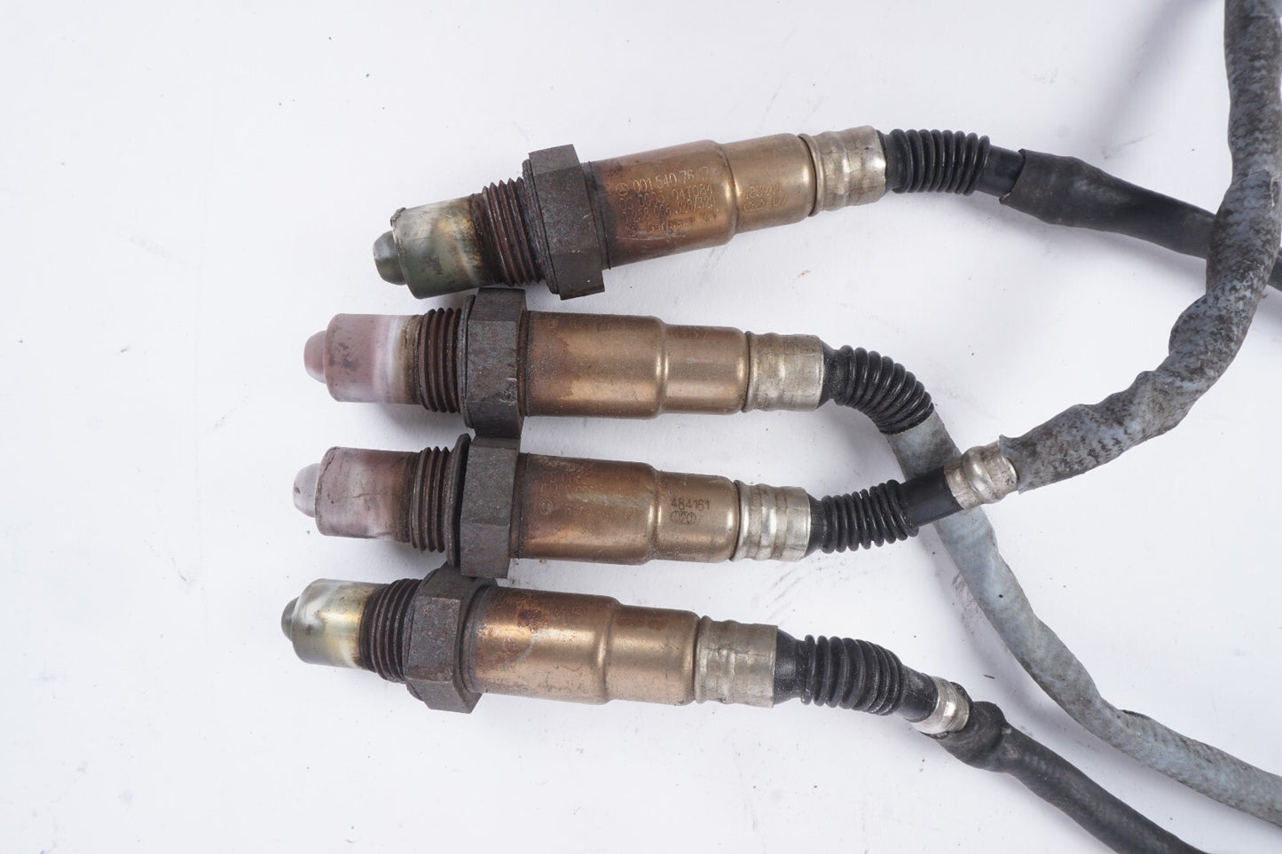 2003-2006 Mercedes R230 SL500 Oxygen O2 Sensor Lambda Set of 4 OEM