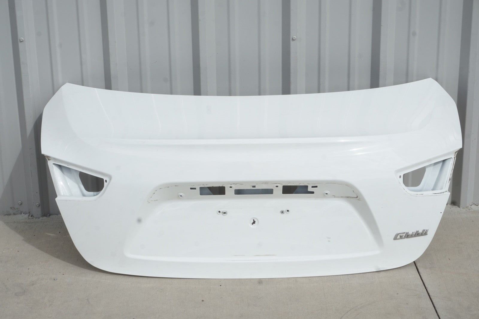2014 - 2020 Maserati Ghibli Rear Trunk Lid Deck Shell Cover Panel OEM