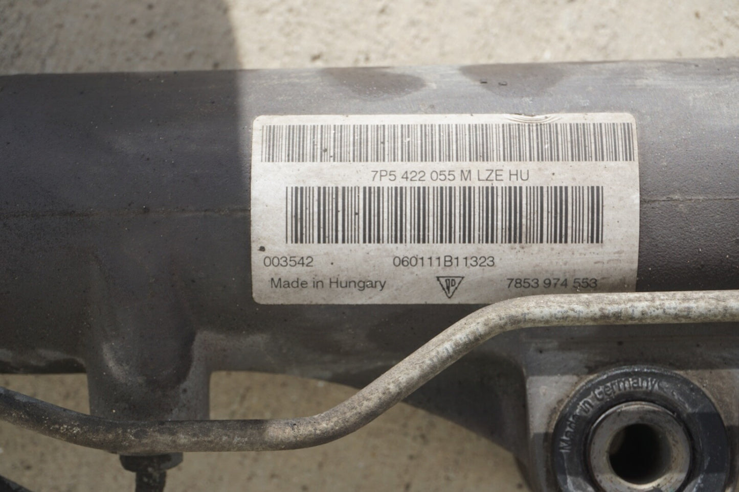 2011-2018 PORSCHE CAYENNE POWER STEERING GEAR RACK AND PINION OEM 7P5422055N