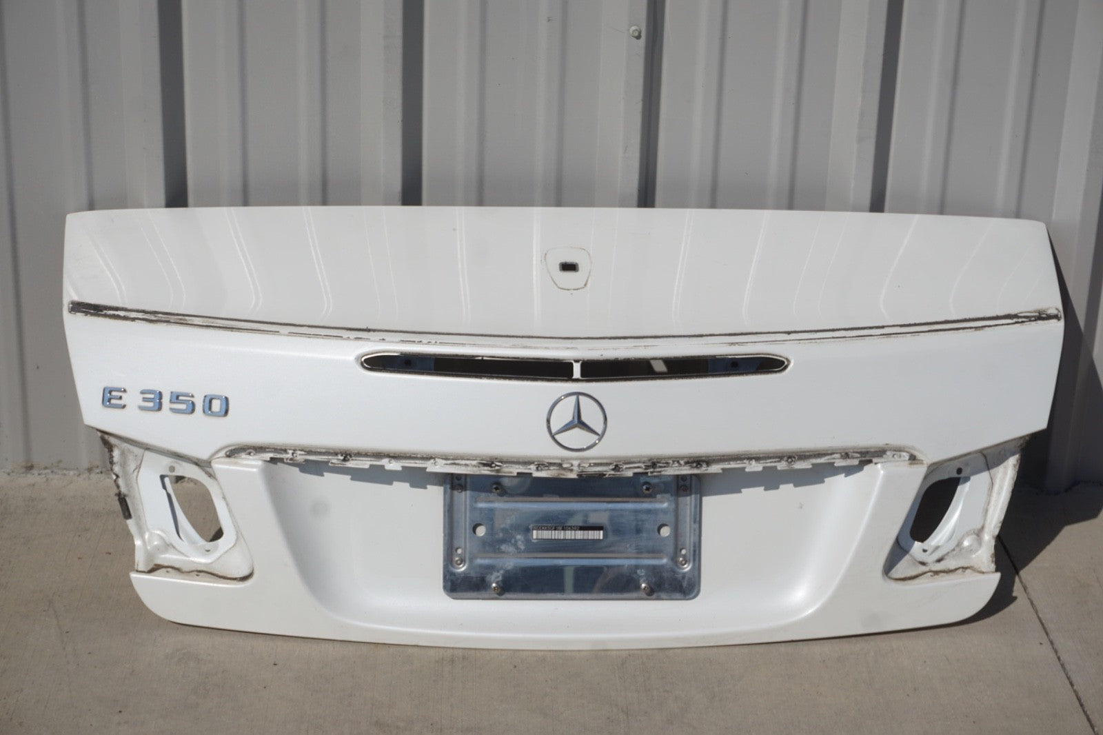 2011 - 2017 Mercedes W207 E550 E400 E350 Convertible Trunk Lid Panel OEM