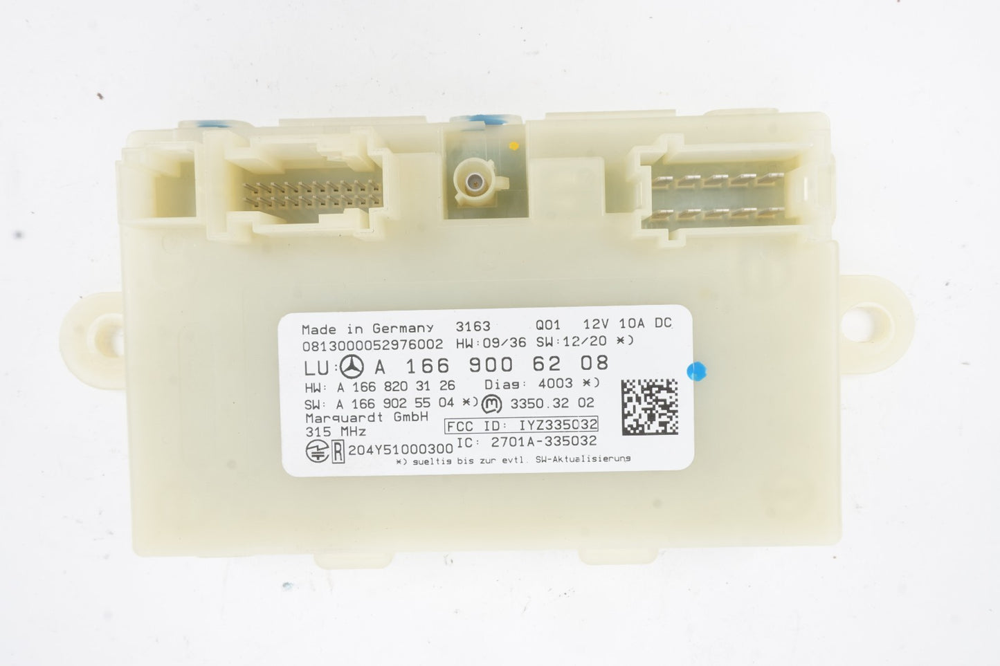 2012-2016 Mercedes ML GL Keyless Entry Computer Module A1669006208 OEM
