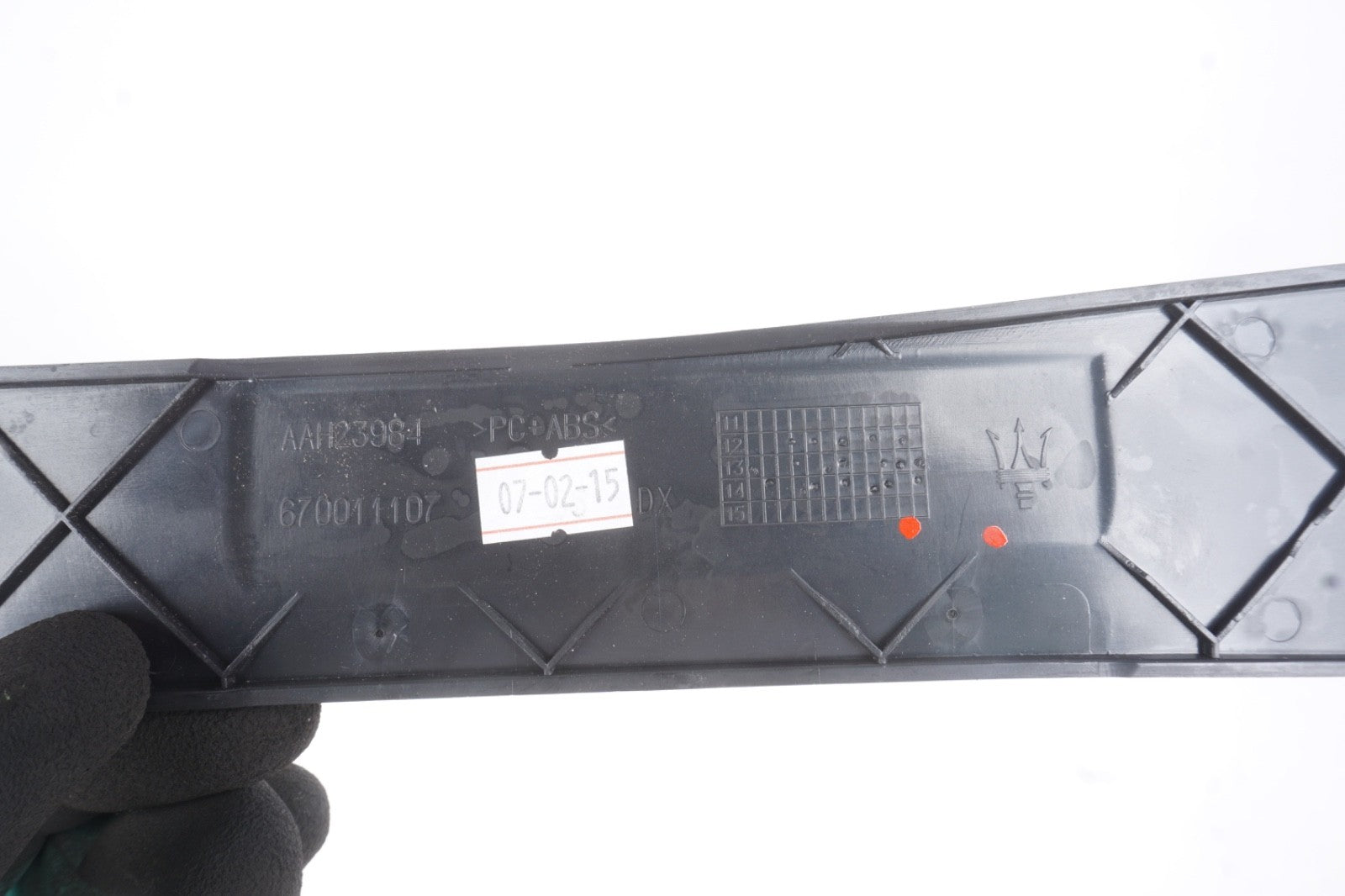 2014 - 2020 Maserati Quattroporte M156 Left Right A Pillar Middle Trim Cover