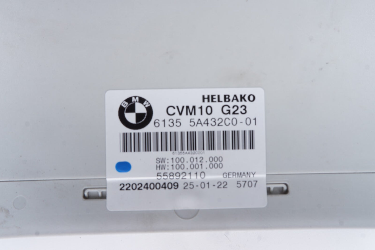 2021 - 2024 BMW 430I G22 Convertible Roof Control Module 61355A432C0 OEM