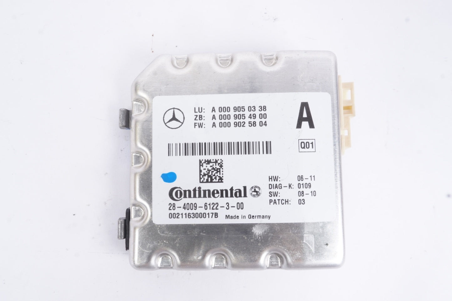 10-13 Mercedes W221 S550 S63 E550 Active Lane Assist Front Camera 0009050338 OEM