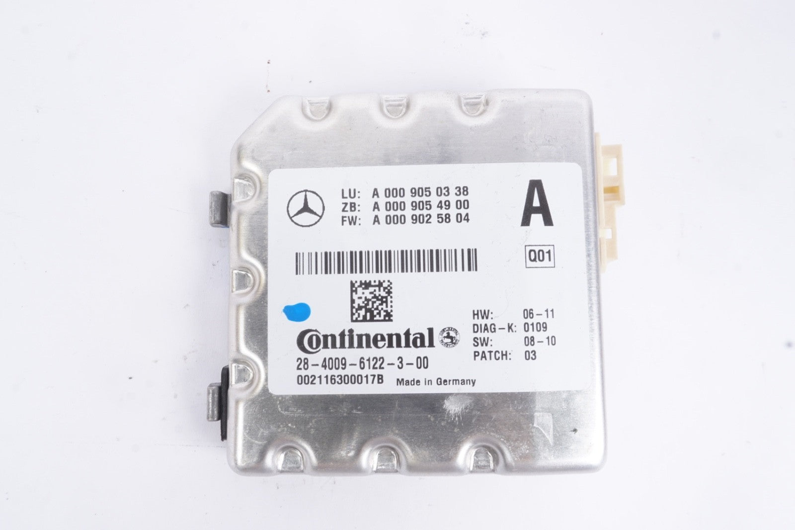10-13 Mercedes W221 S550 S63 E550 Active Lane Assist Front Camera 0009050338 OEM