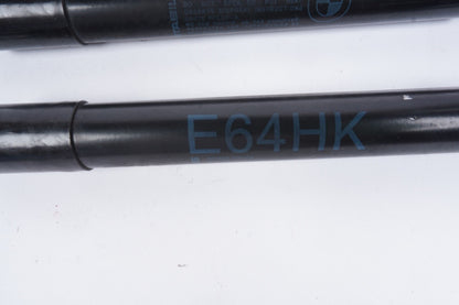 04-10 BMW 650i E64 Convertible Trunk Boot Support Lid Gas Lift Strut Set OEM