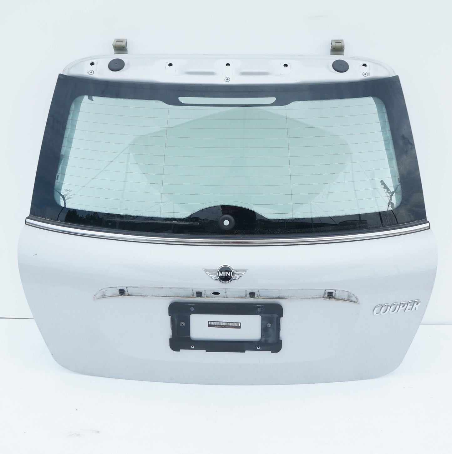 2007 - 2013 Mini Cooper Rear Trunk Tailgate Hatch Door Shell w/ Glass White OEM