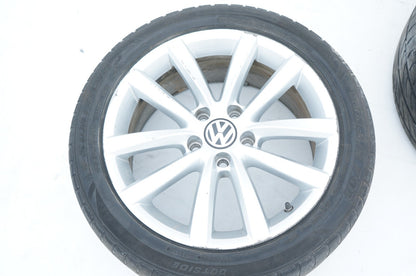 2012 - 2016 VOLKSWAGEN EOS ALLOY WHEEL RIM 7.5Jx17 & TIRE 235/45ZR17 SETOEM