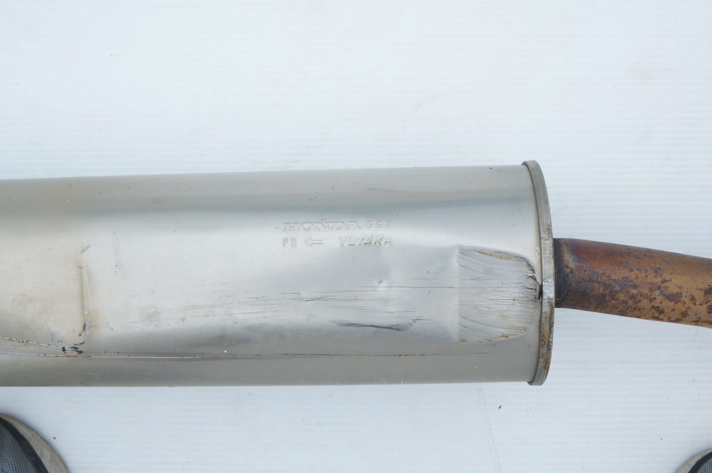 2014 - 2017 HONDA ODYSSEY LOWER EXHAUST MUFFLER PIPE CONVERTER LINE ASSEMBLY OEM