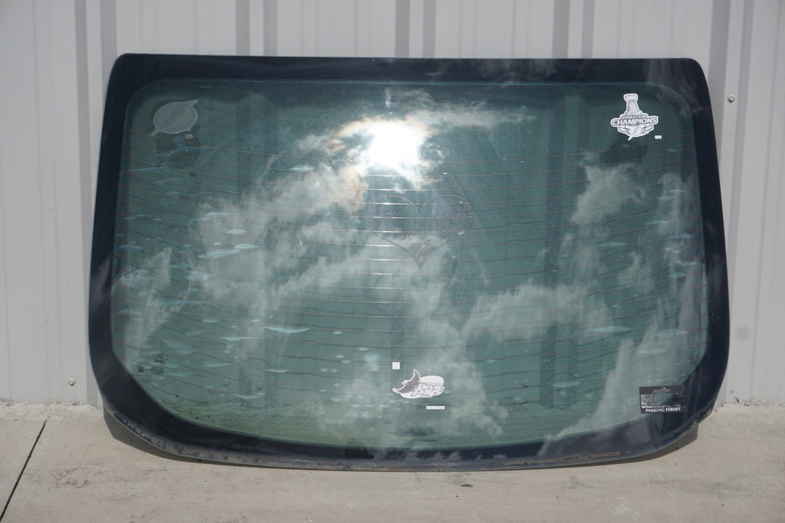 2012 - 2018 rod Focus Se Sedan Rear Back Windshield Window Glass OEM