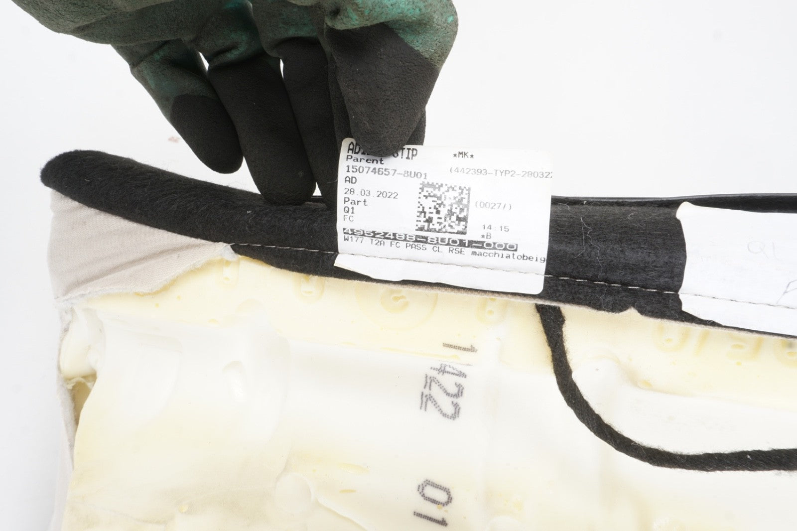 2022 - 2024 MERCEDES EQB350 EQB300 FRONT RIGHT SIDE SEAT LOWER CUSHION BOTTOM
