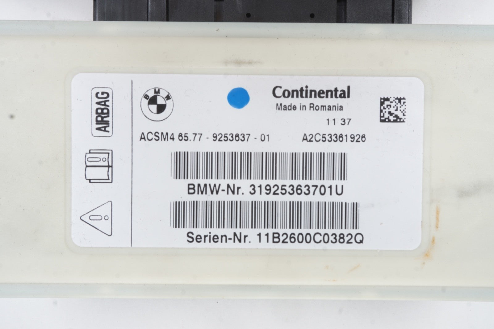 2012 - 2018 BMW 640i Computer Control Unit Module OEM