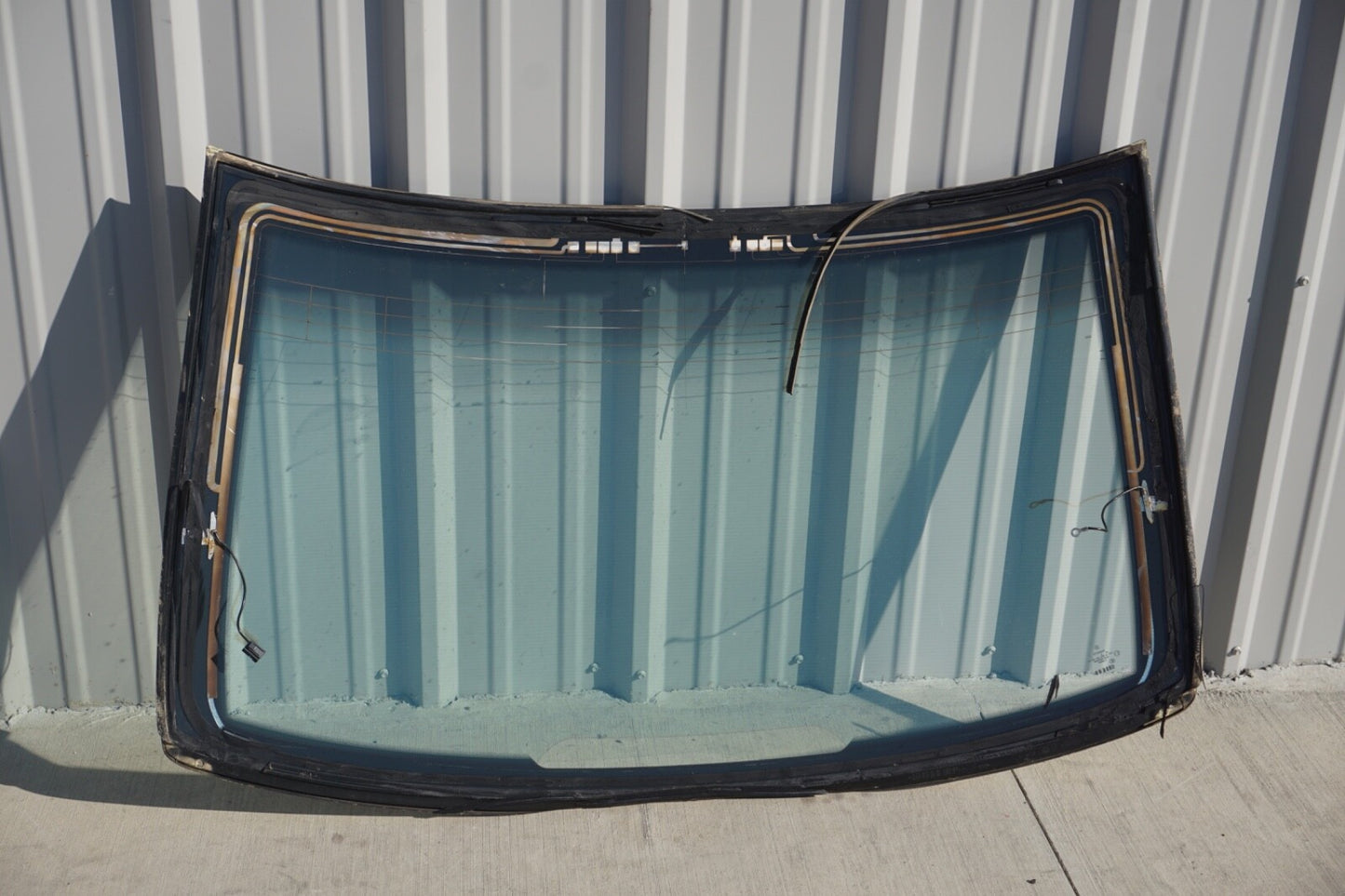 07-13 Mercedes W221 S400 S550 S63 AMG Rear Windshield Wind Shield Back Glass OEM