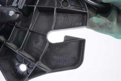 2011-2018 AUDI A8 A8L S8 HOOD LATCH RELEASE LEVER BRACKET W/ HANDLE 4H1823633