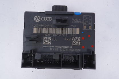 2011-2018 AUDI A8 A8L S8  REAR LEFT / RIGHT DOOR CONTROL MODULE OEM 4H0959795D