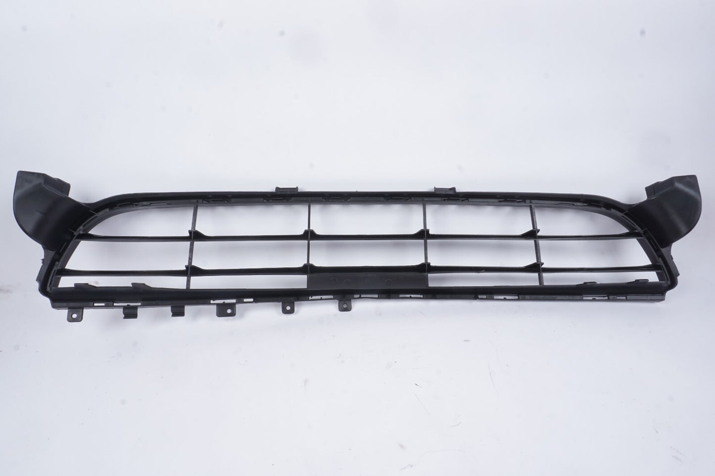 10-13 Porsche Panamera Front Lower Center Grille Retaining Frame Black OEM
