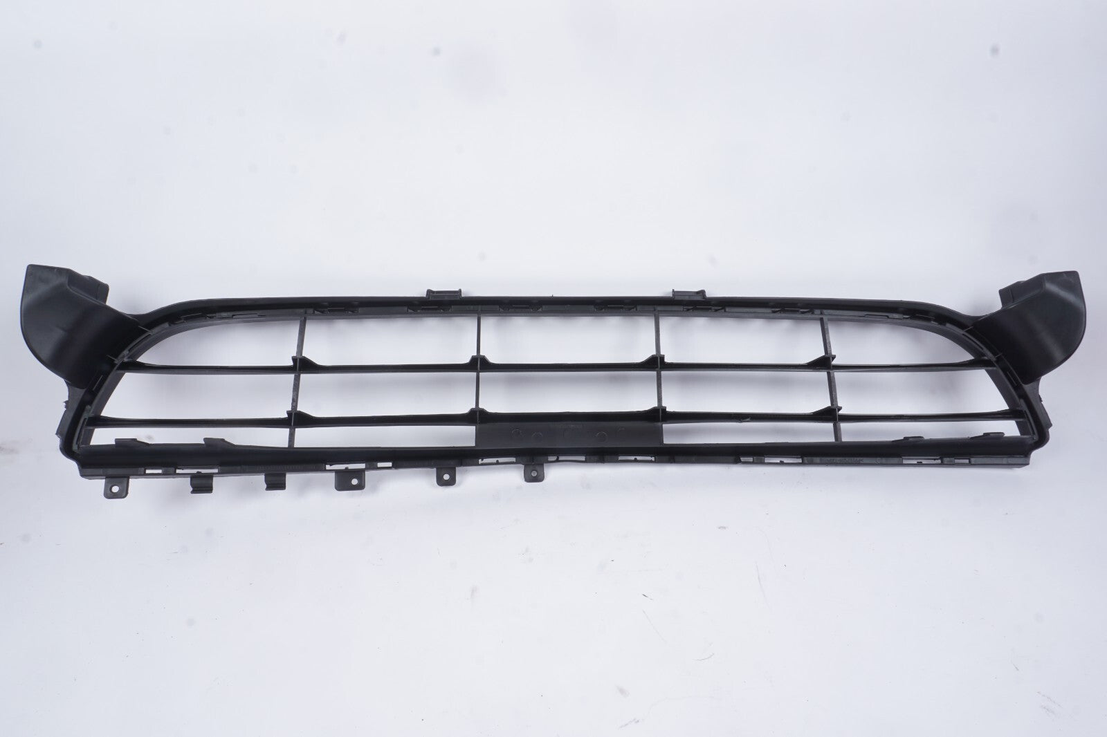 10-13 Porsche Panamera Front Lower Center Grille Retaining Frame Black OEM
