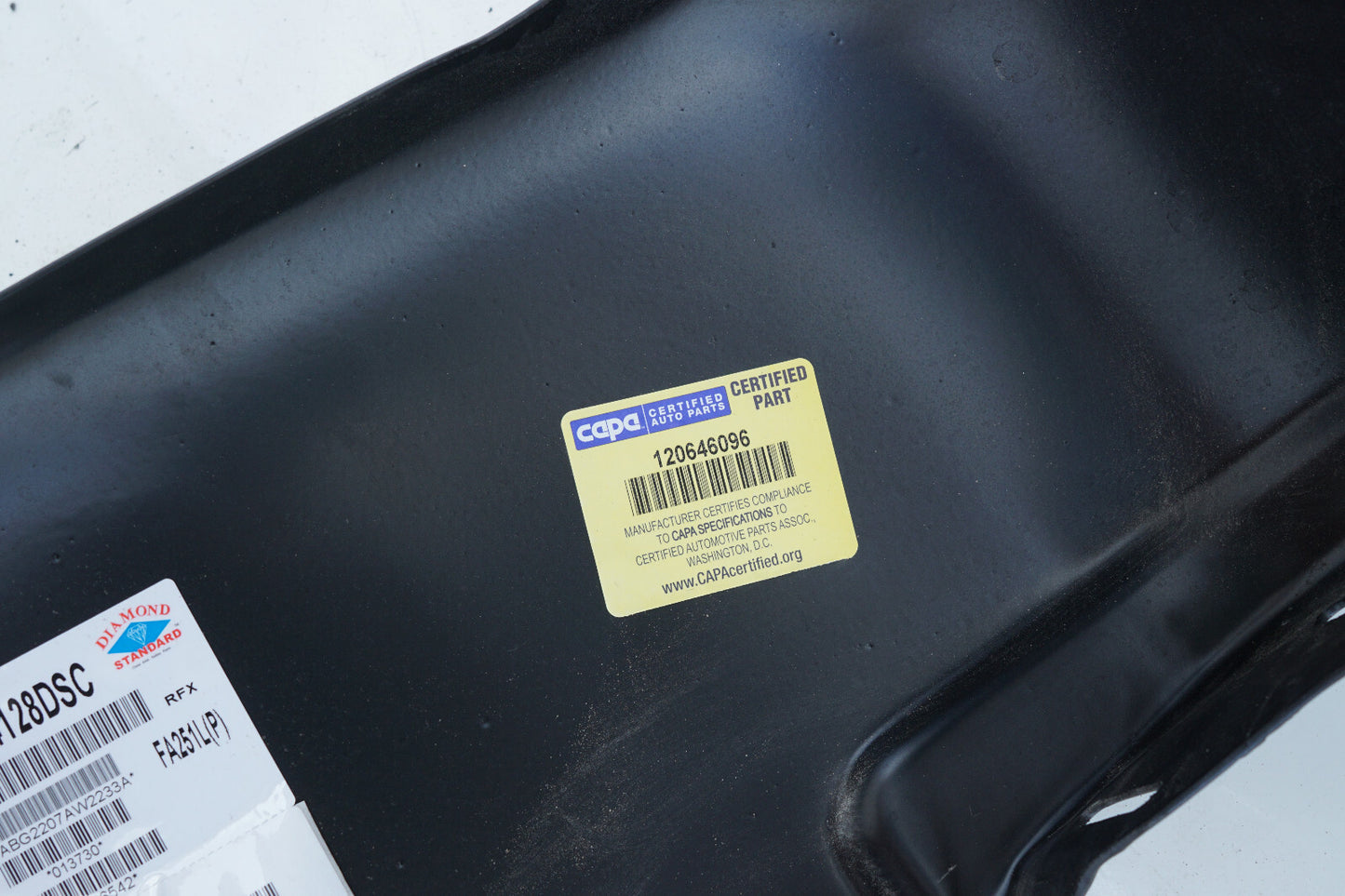 2009 - 2014 Ford F-150 REAR BUMPER END w/o Sensor Hole LEFT DRIVER SIDE