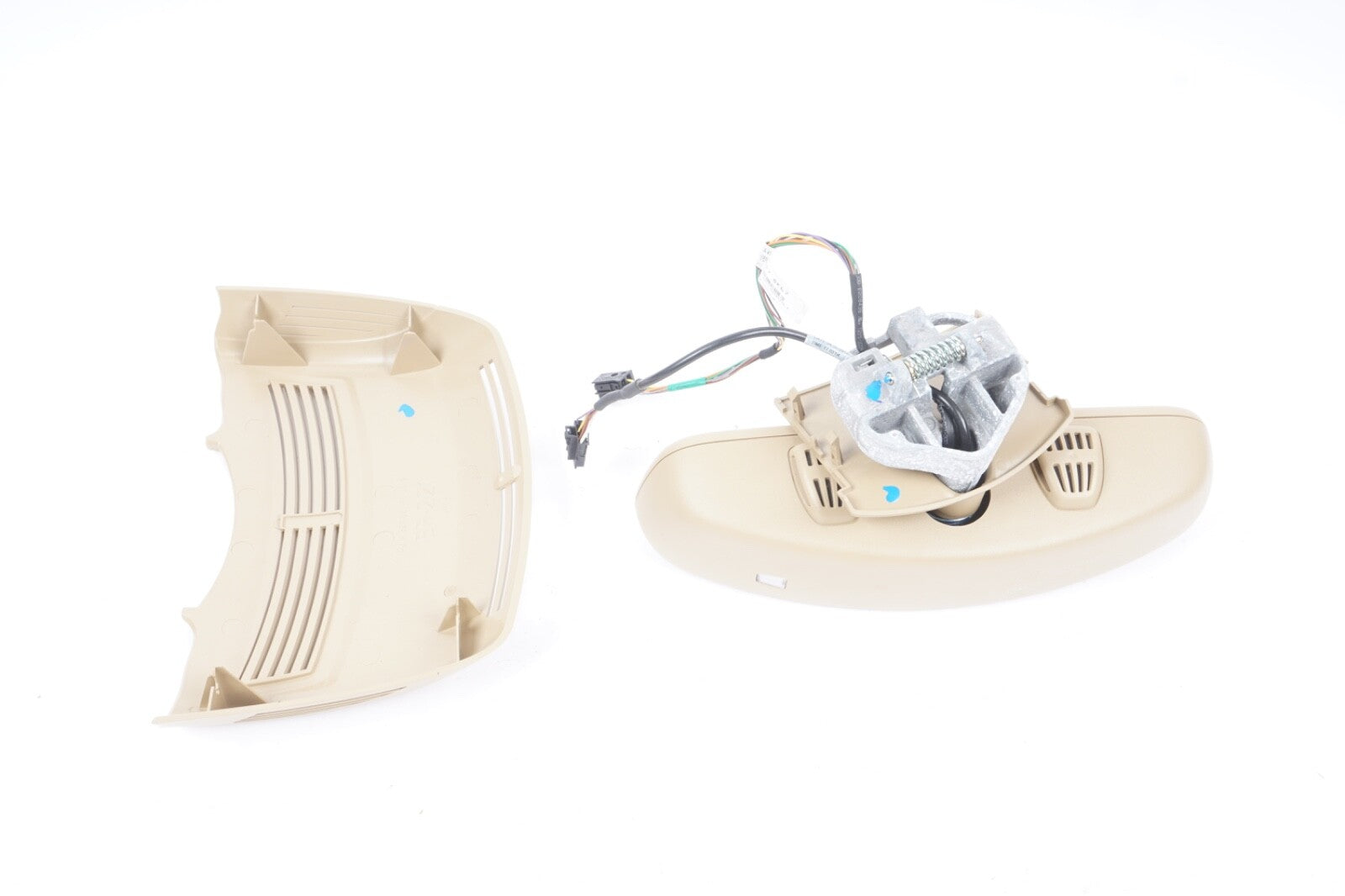 2010 - 2013 Mercedes S550 OEM Rear View Mirror Beige Color