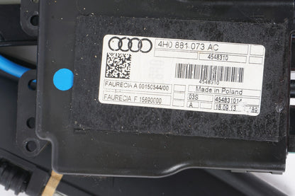 11-17 AUDI A8 A8L S8 FRONT LEFT DRIVER SEAT LUMBAR SUPPORT OEM