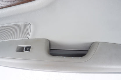 2012-2015 AUDI A7 FRONT RIGHT DOOR TRIM PANEL GRAY LEATHER OEM