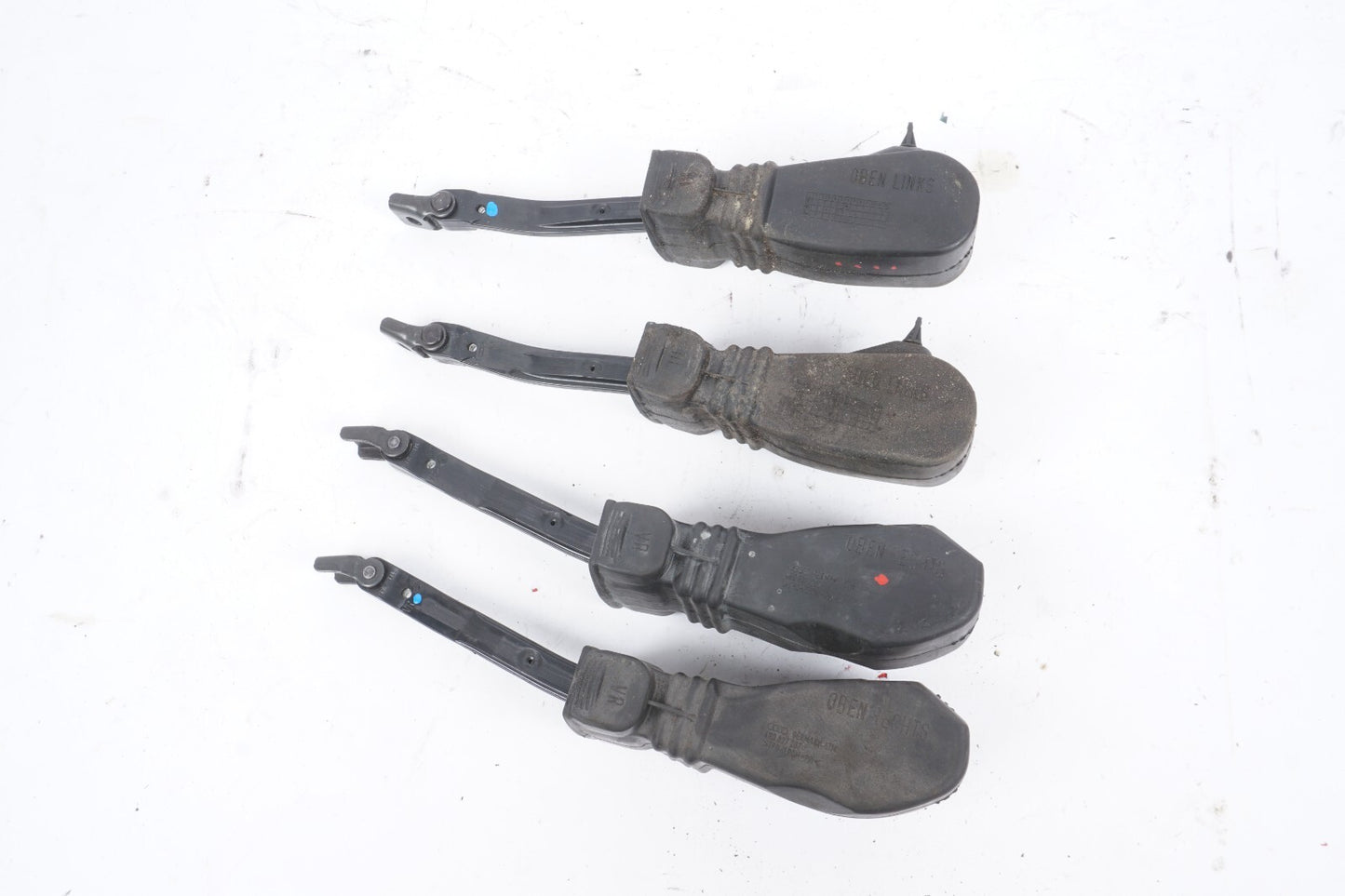 2011 - 2017 Audi A8L A8 Door Hinge Check Strap Stopper Set Of 4  OEM