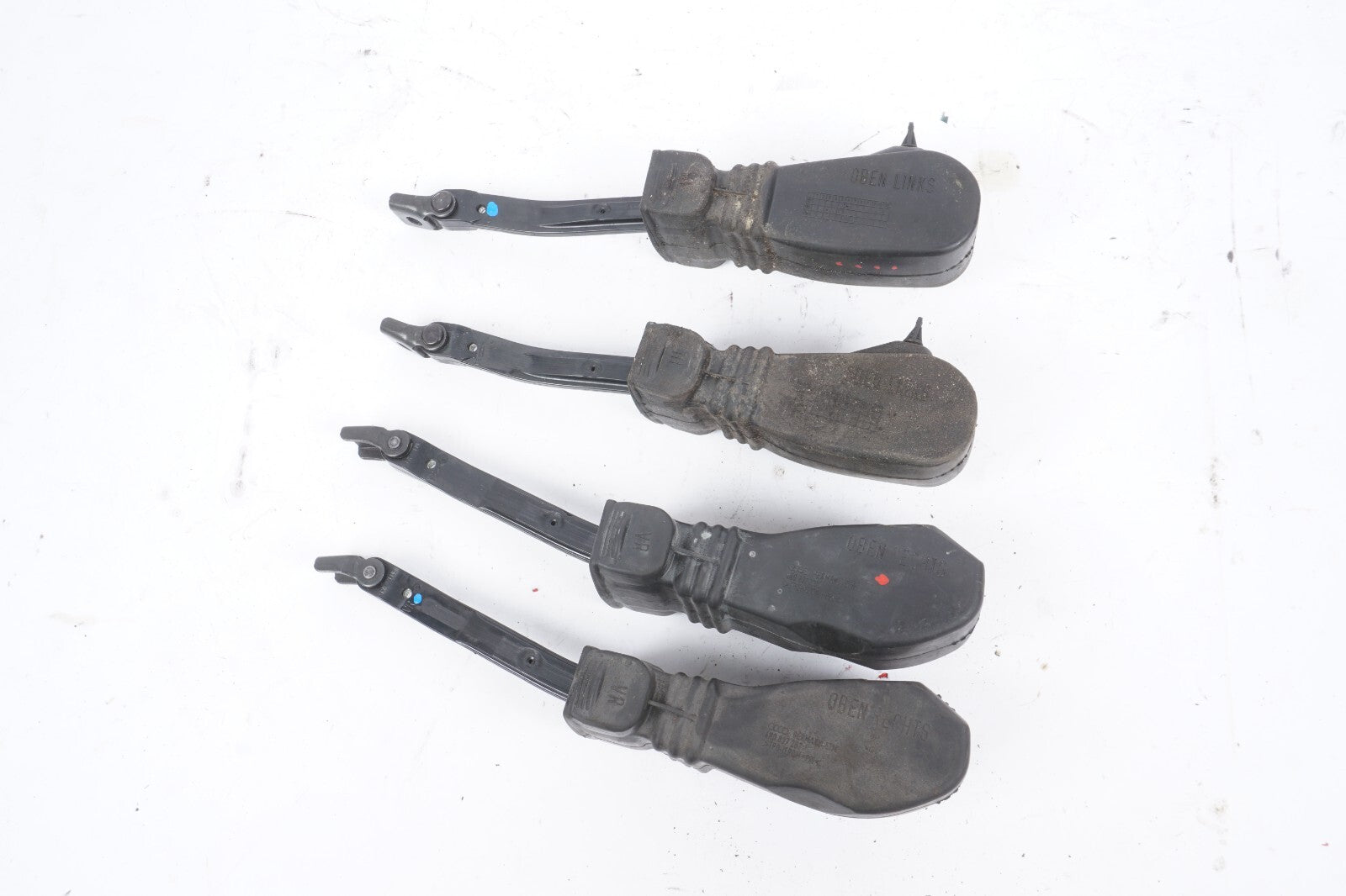 2011 - 2017 Audi A8L A8 Door Hinge Check Strap Stopper Set Of 4  OEM