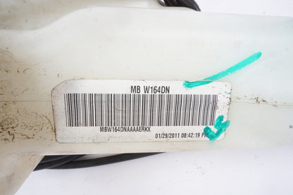 06-12 Mercedes W164 ML350 GL450 Windshield Washer Fluid Reservoir Tank Assembly