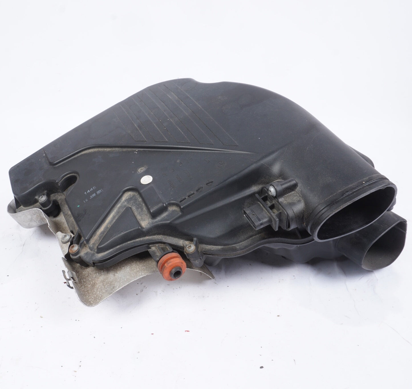 09-12 BMW 750i 4.4L Twin Turbo Left Driver Side Air Box Cleaner 7577467 Oem