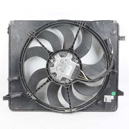 14-17 Maserati Ghibli M157 3.0 V6 Radiator Cooling Fan & Shroud OEM