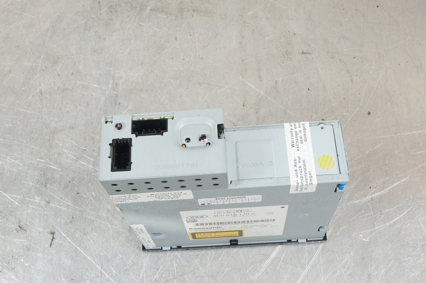 2005 AUDI A6  A8 DISC CD CHANGER OEM 4E0910110C