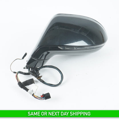 2012 - 2018 AUDI A7 LEFT DRIVER SIDE VIEW MIRROR OEM