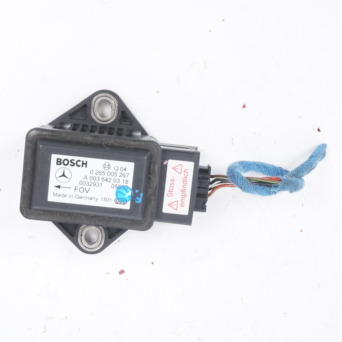 03-12 Mercedes R230 SL500 SL550 SL55 Yaw Turn Rate Acceleration Sensor OEM