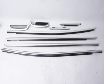 14-20 MASERATI GHIBLI FRONT REAR LEFT RIGHT SIDE DOOR WINDOW BELT MOLDING