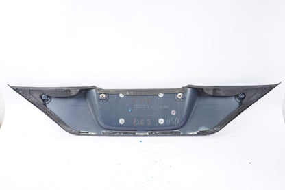 03-12 Mercedes R230 SL500 SL550 Rear Trunk Lid License Plate Holder Panel OEM