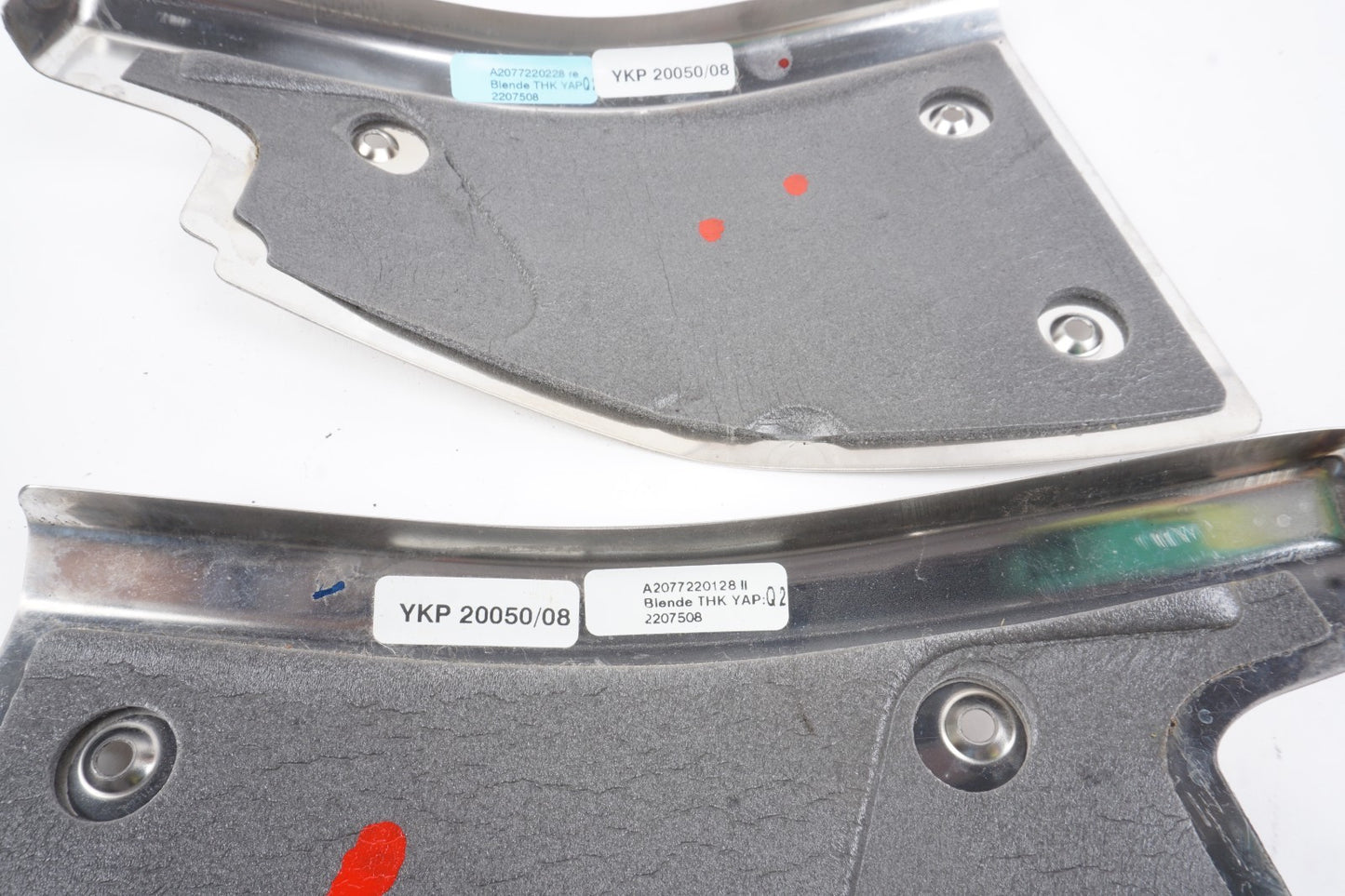 11-17 Mercedes W207 E350 E550 Convertible Coupe Door Panel Edge Trim LH & RH OEM