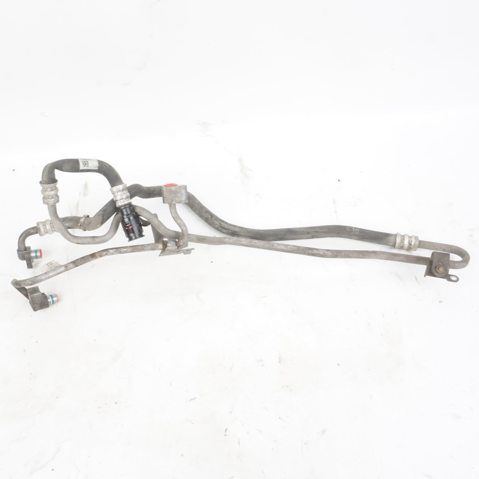 BMW 550 650 Power Steering Hydraulic Pump Flow Line Return Pipe Hose OEM