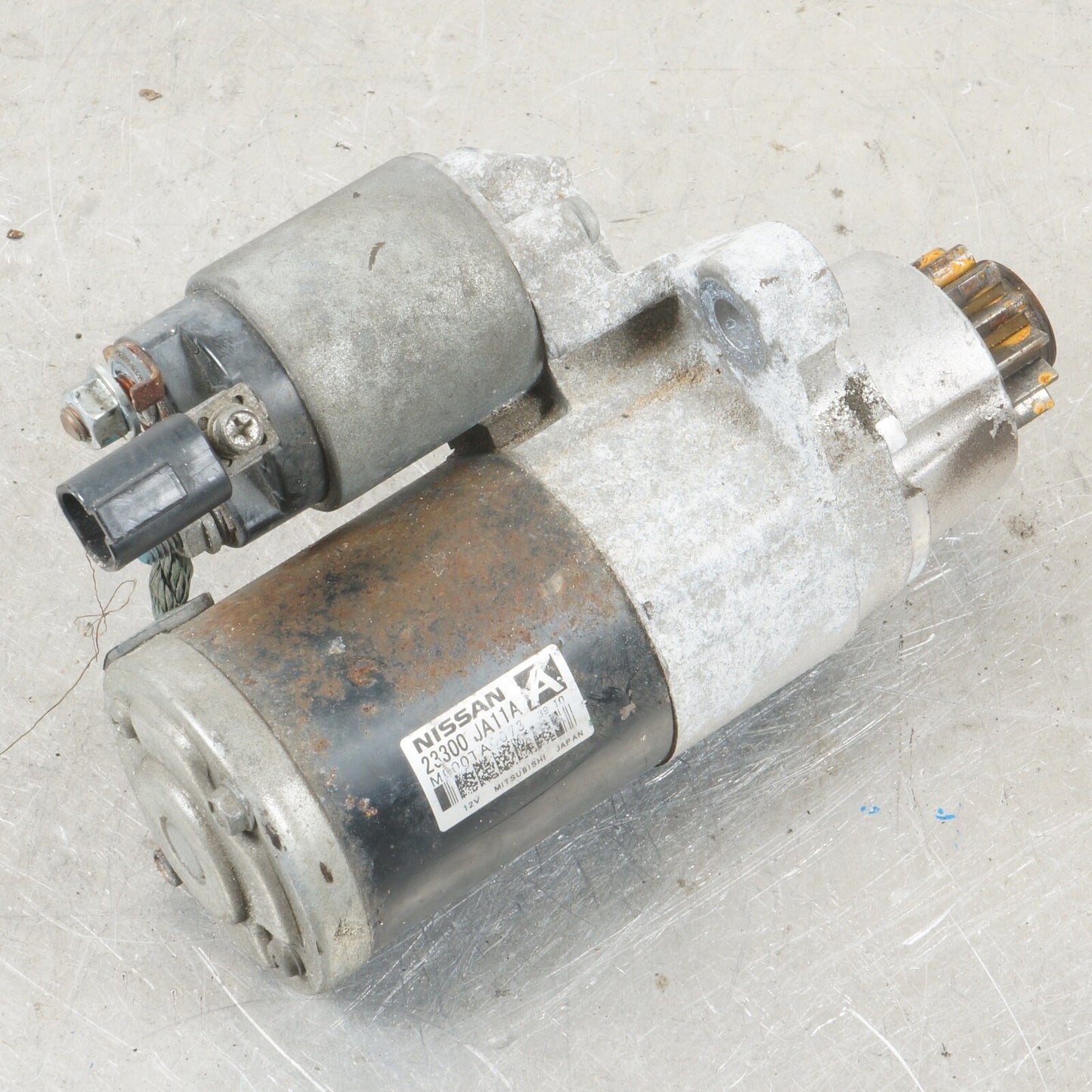 2013 NISSAN MURANO 3.5L OEM ENGINE STARTER MOTOR 49K 23300-JA11A