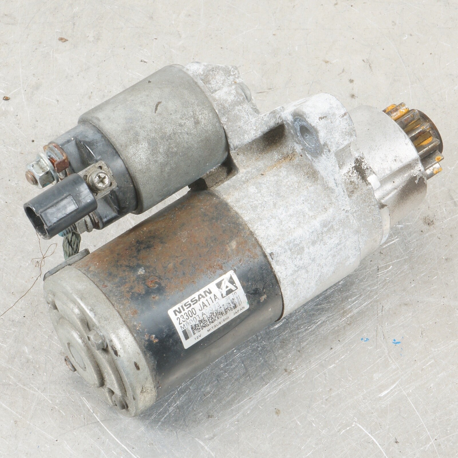 2013 NISSAN MURANO 3.5L OEM ENGINE STARTER MOTOR 49K 23300-JA11A