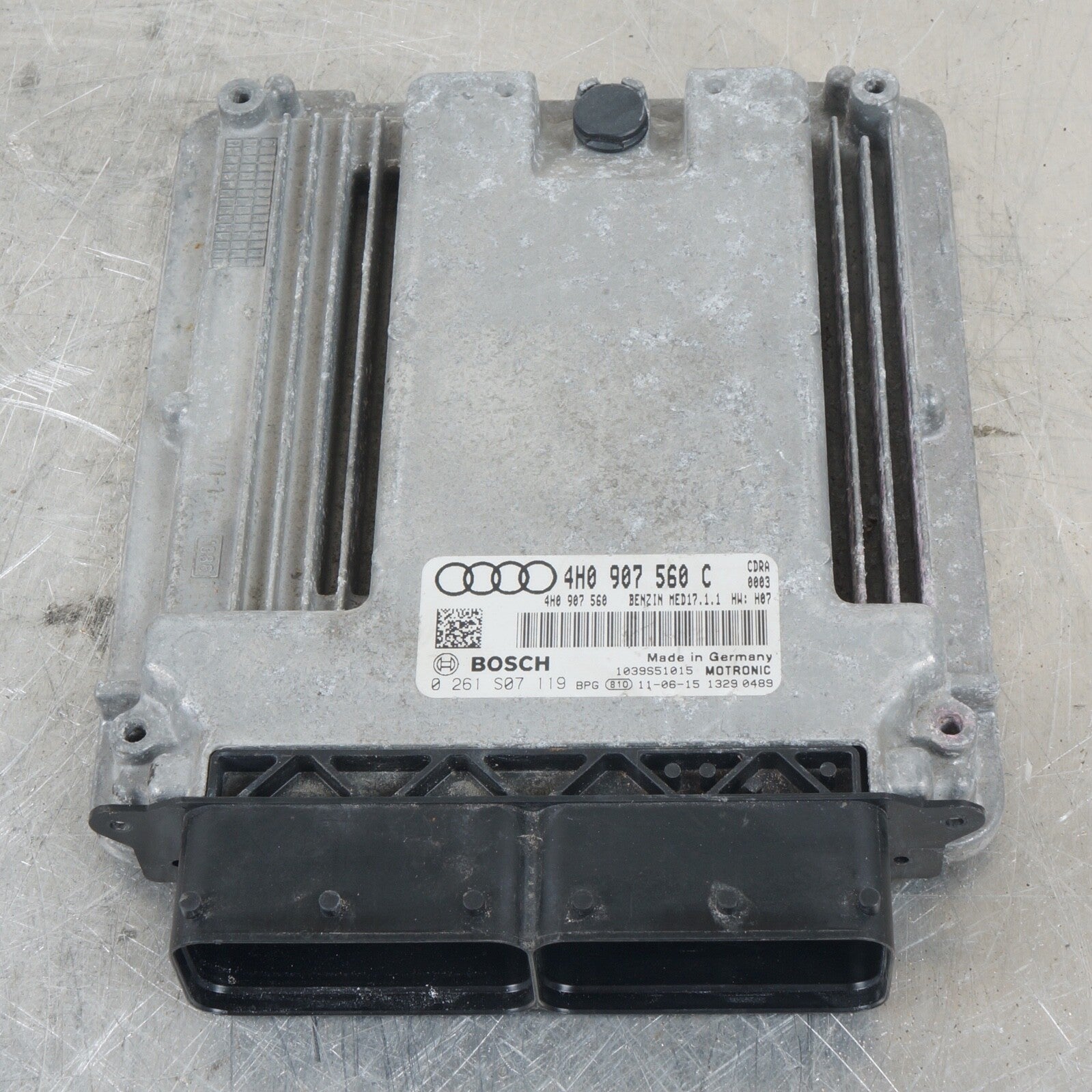 2012 AUDI A8 4.2L OEM ENGINE COMPUTER CONTROL MOUDLE ECU 4H0907560C 2011 2013